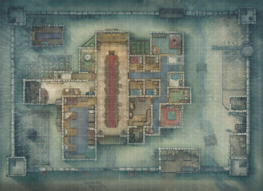 Ouroboros Guild Hall Map